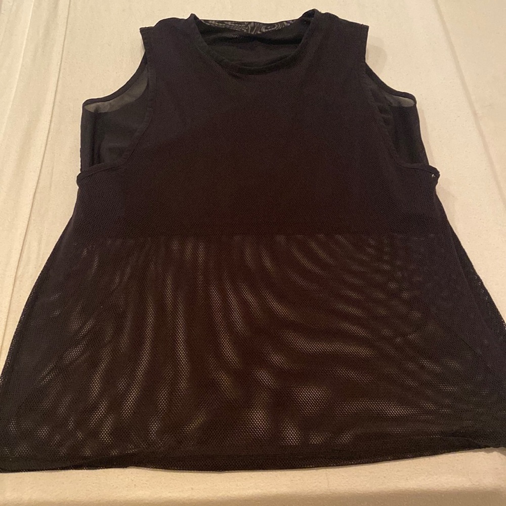 Lululemon mesh double tank